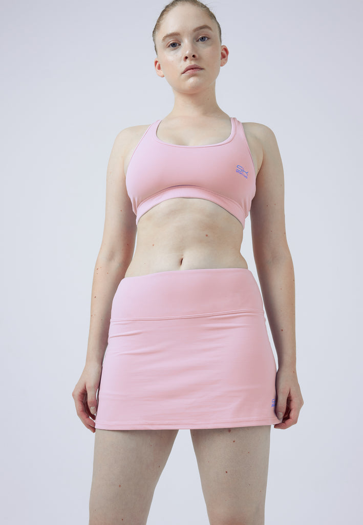 Mädchen & Damen Basic Tennisrock / Skort, hellrosa von SPORTKIND