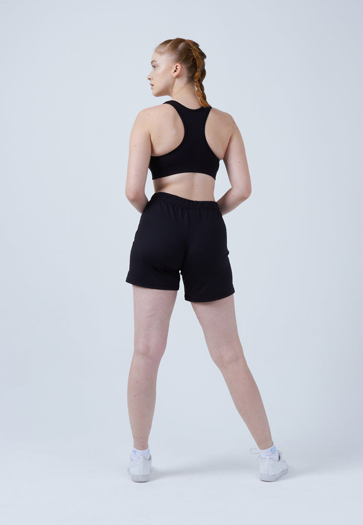 Mädchen & Damen und Gender Tennis Bermuda Shorts, schwarz von SPORTKIND