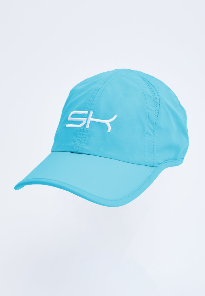 Unisex und Gender Tennis Cap, türkis von SPORTKIND