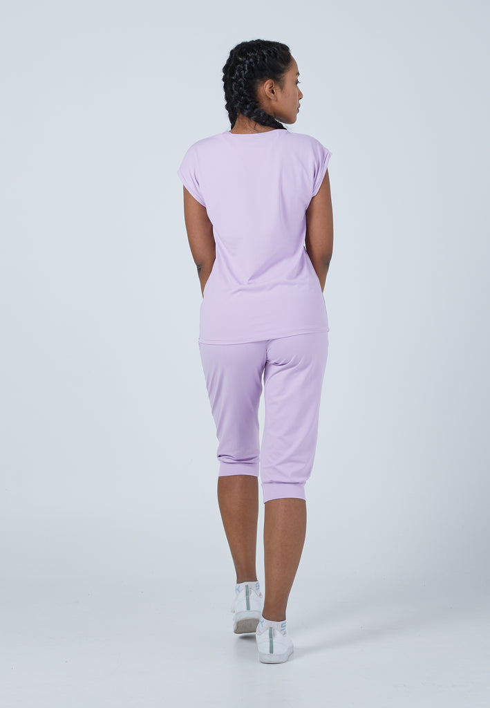 Mädchen & Damen und Gender Tennis Loose Fit Shirt, flieder von SPORTKIND