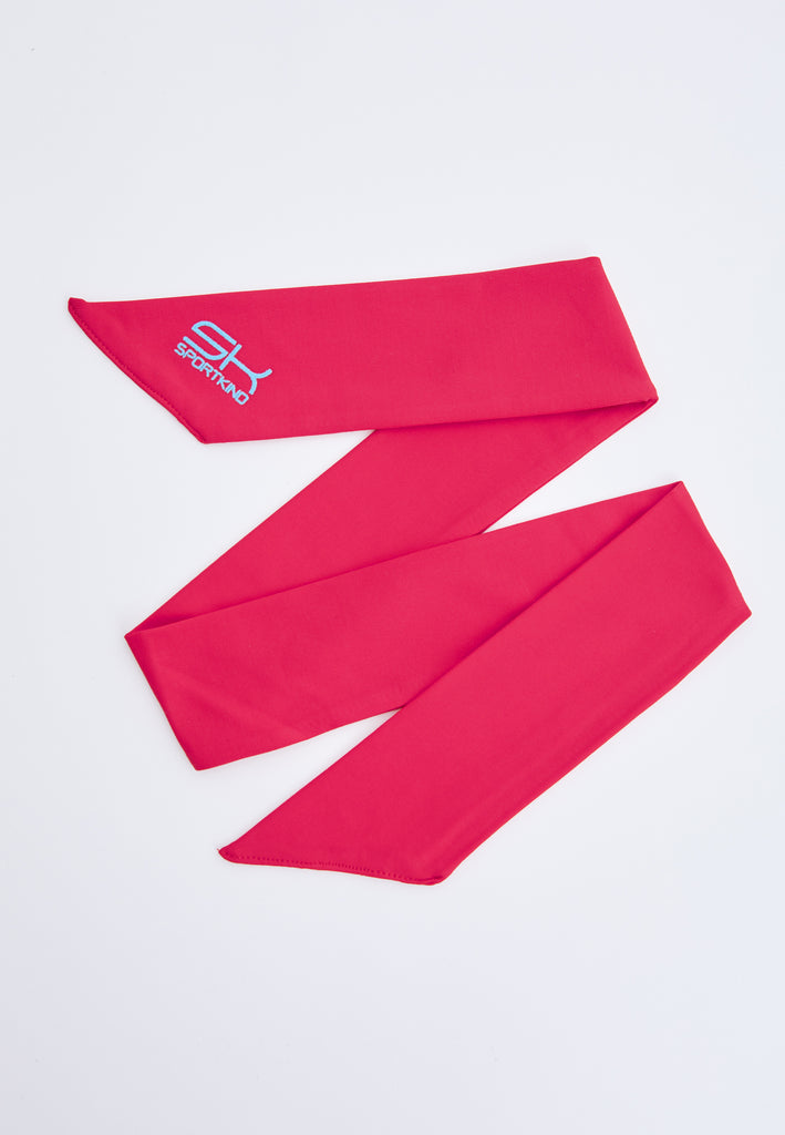 Unisex und Gender Tennis Stirnband / Schweißband, pink von SPORTKIND