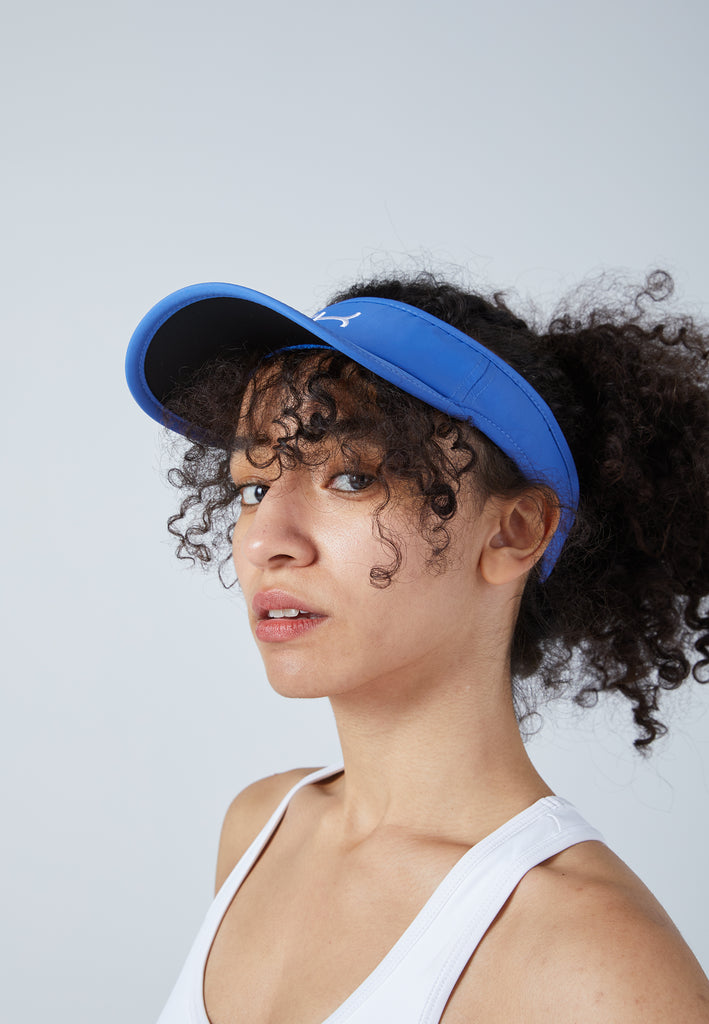 Unisex und Gender Tennis Sun Visor, kornblumen blau von SPORTKIND