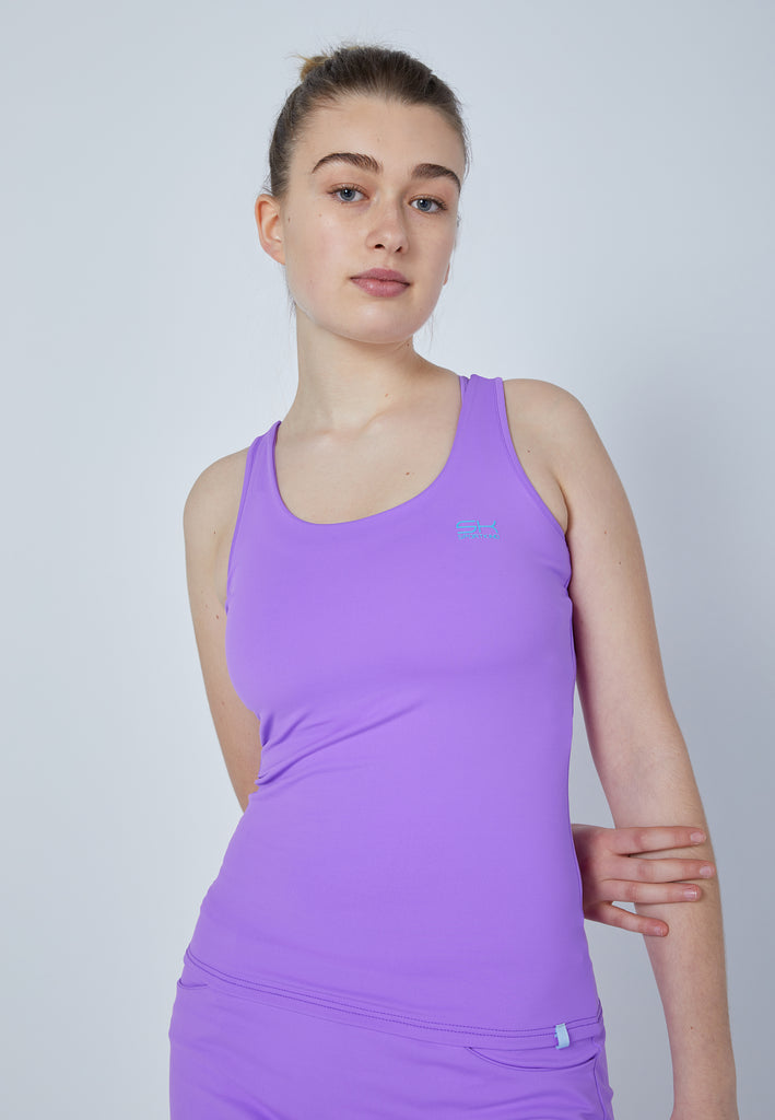 Mädchen & Damen und Gender Tennis Tanktop, lila von SPORTKIND