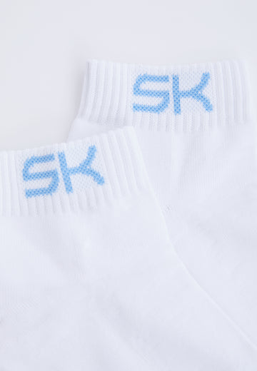 Unisex und Gender Tennissocken, weiß von SPORTKIND