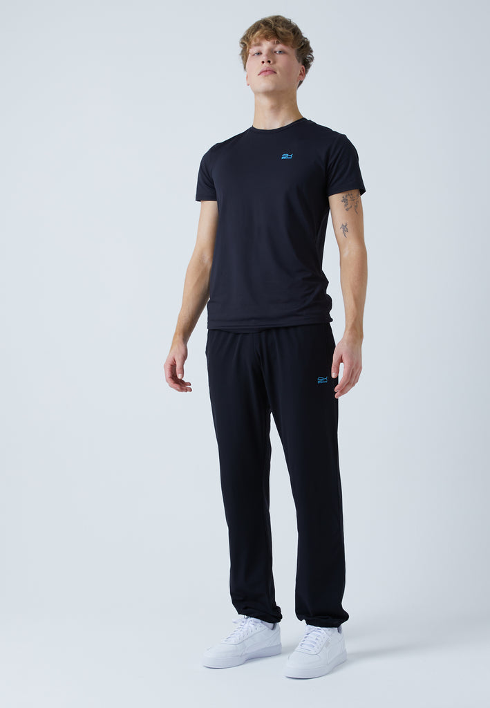 Jungen & Herren und Gender Tennis Jogginghose Herren & Jungen, schwarz von SPORTKIND